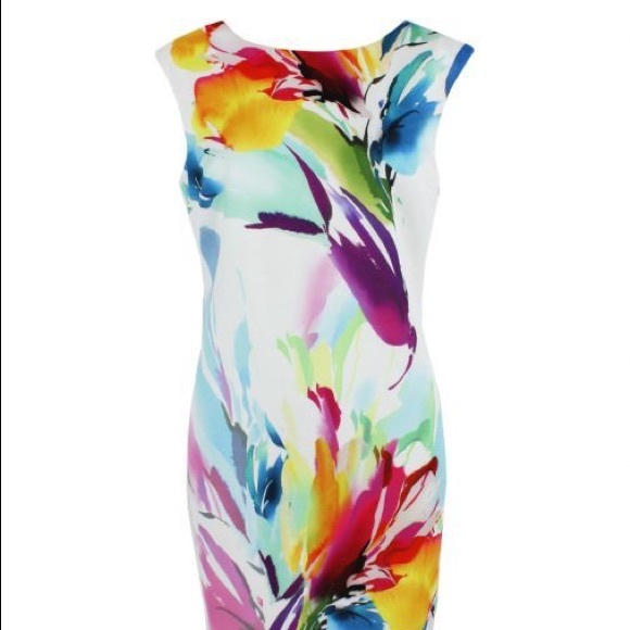 Frank Lyman Floral Dress - Picture 2 of 3